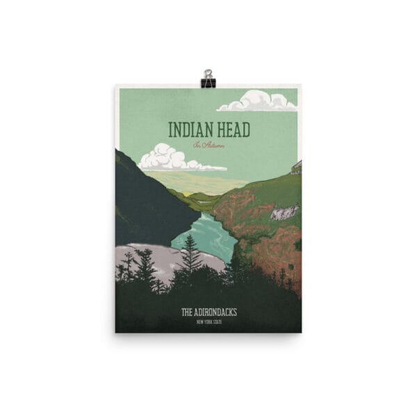 Indian Head Adirondack Print 12x16