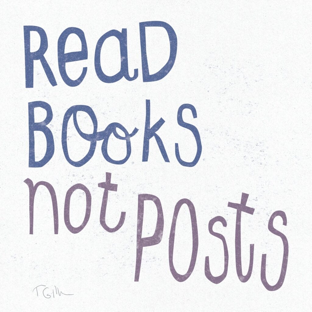 read books not posts